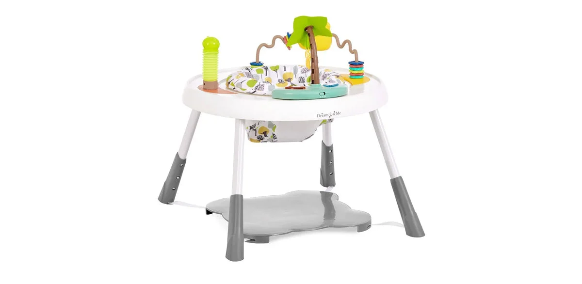 Dream On Me Curio Lightweight & Convertible Sit N Seek Activity Center - Lime