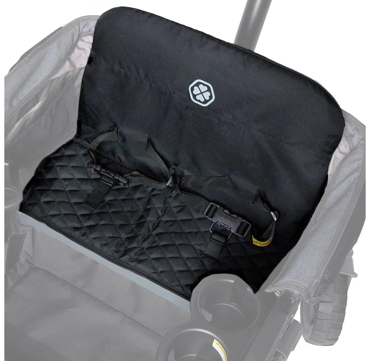 Gladly Family Comfort Seat for Anthem4 Wagon Stroller - Black