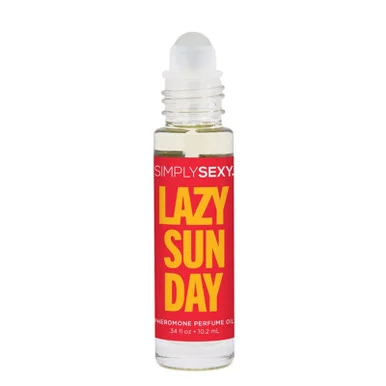 Simply Sexy Pheromone Perfume Oil Lazy Sunday Roll on .34 Oz - Adult Toys