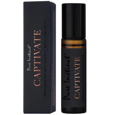 Pure Instinct Pheromone Perfume Oil Captivate 10ml 0.34oz - Adult Toys