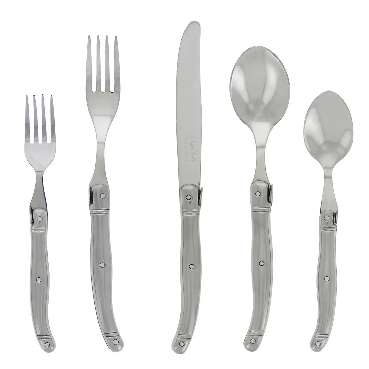 French Home 20pc Stainless Steel Flatware Set - Service for 4