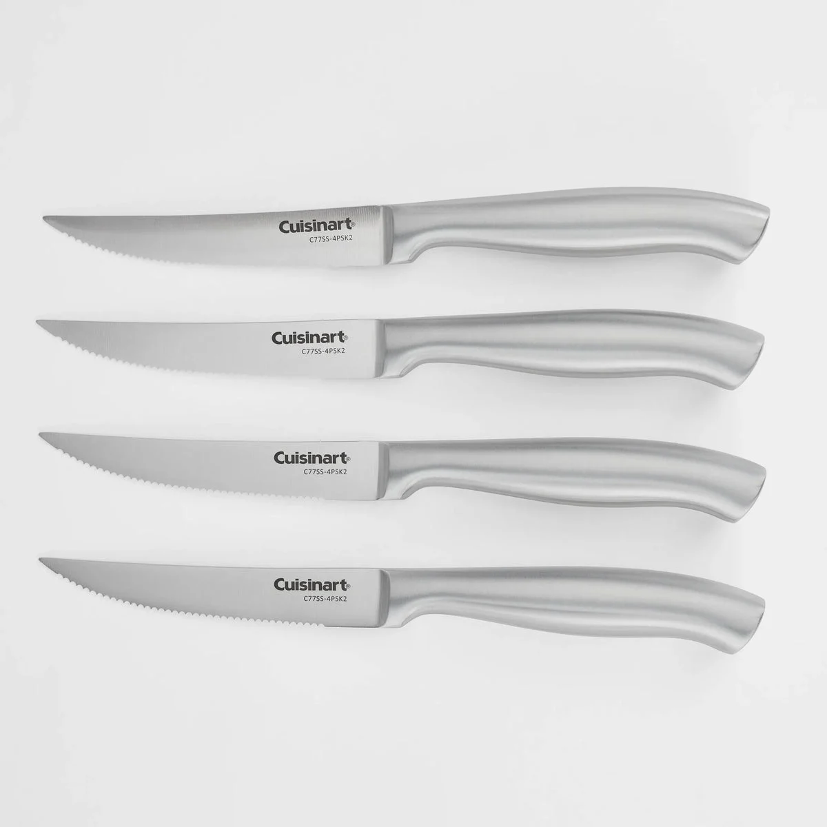 Cuisinart 4pc Stainless Steel Hollow Handle Steak Knife Set