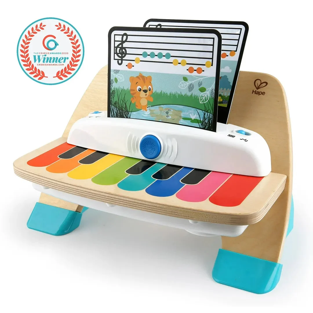 Baby Einstein Hape Magic Touch Piano Wooden Musical Baby and Toddler Toy Age 6 Months and up