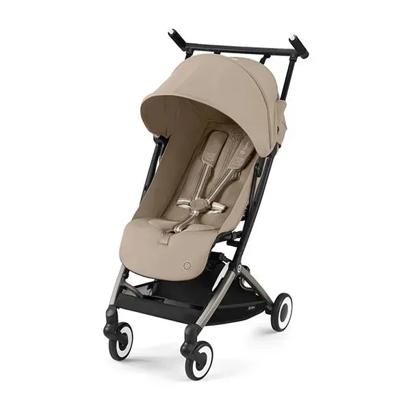 Cybex Libelle 2 Stroller - Taupe Frame with Almond Beige Seat