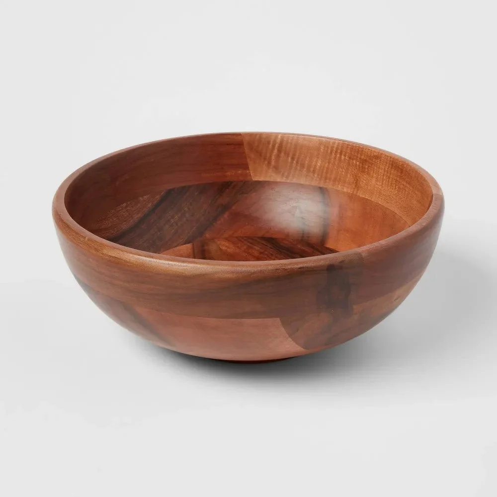 Threshold designed w/Studio McGee Wood Medium Serving Bowl