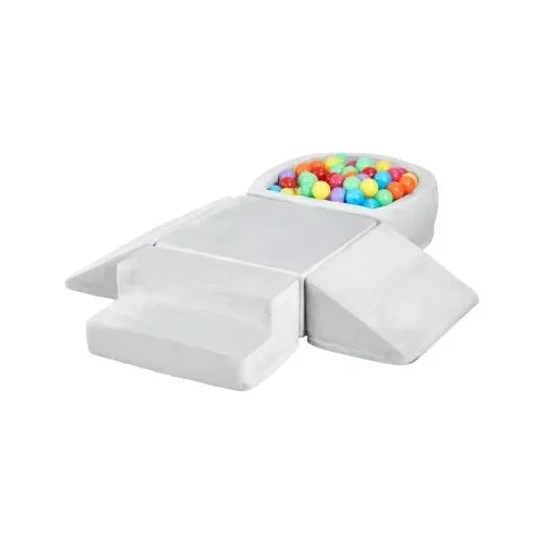 VEVOR Foam Climbing Blocks Set with Ball Pit for Toddlers