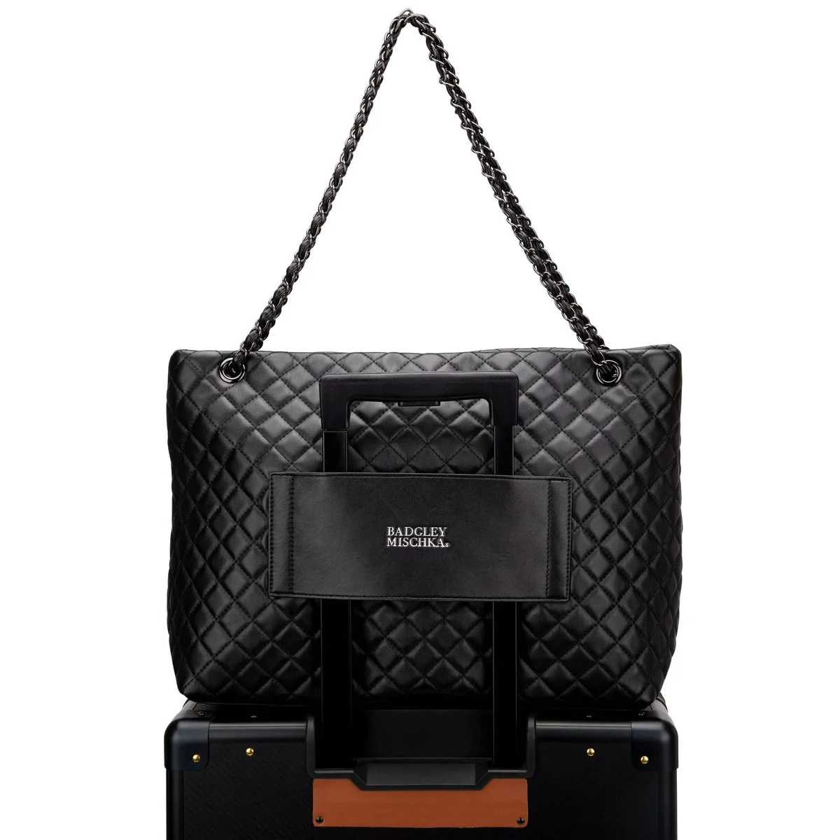 Badgley Mischka Diana Travel Weekender Bag - Black
