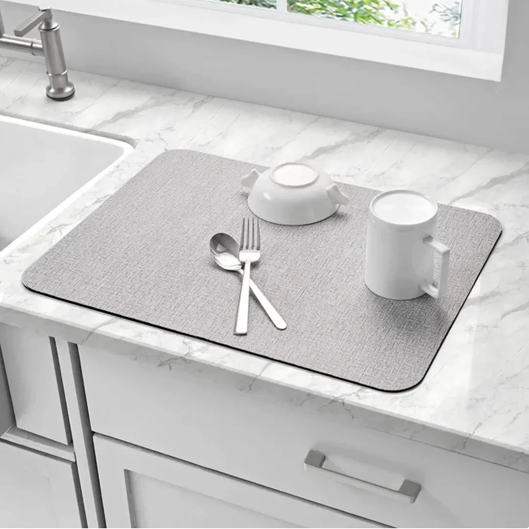 Creative home Multi-Purpose Printed Kitchen Mats, 4-pack