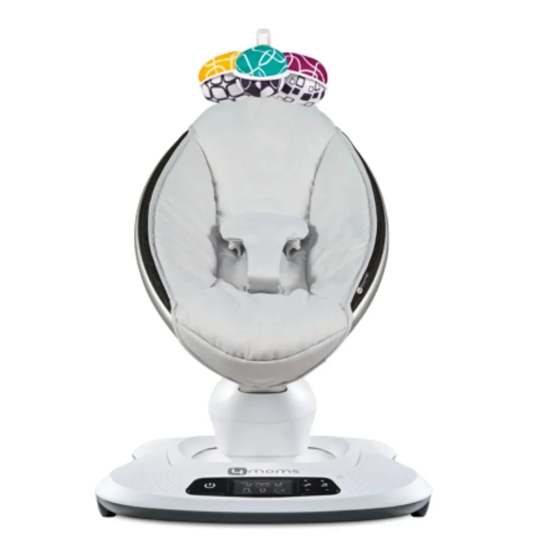 4Moms DNU - MamaRoo 4 Motion Infant Seat - Light Grey Classic
