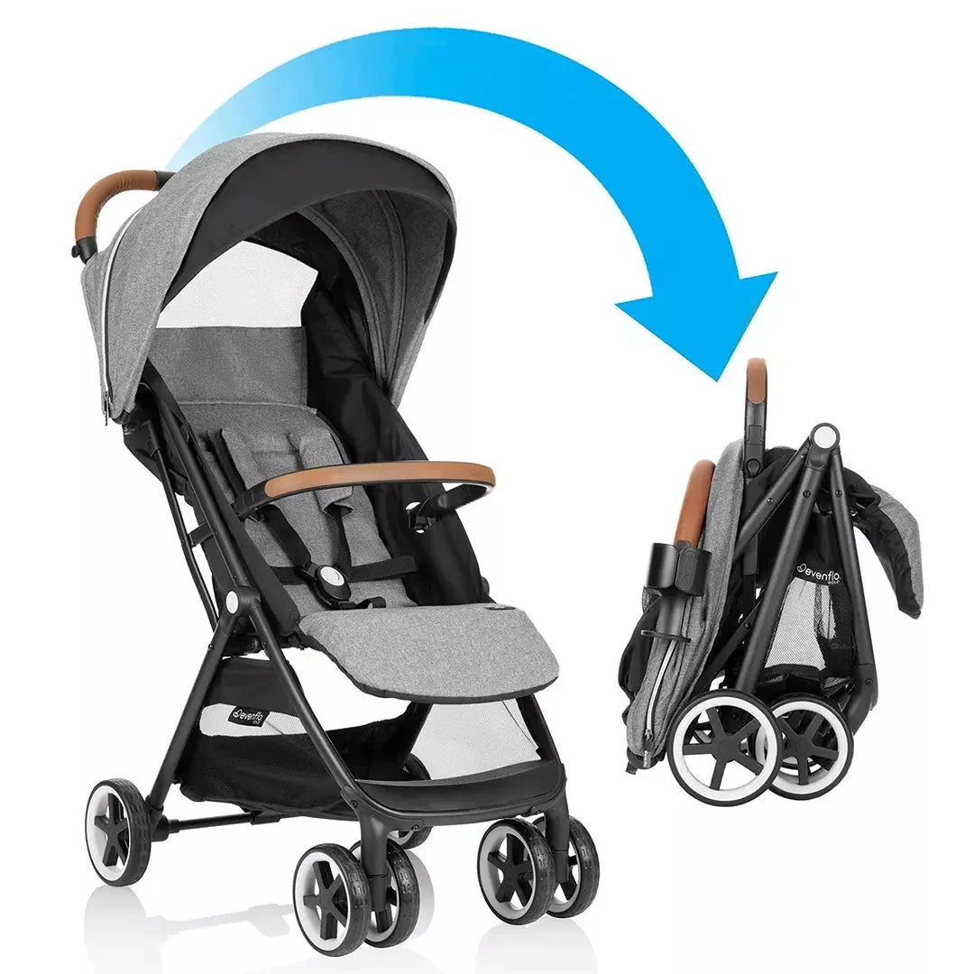 Evenflo Otto Self-Folding Stroller - Moonstone (See Description)
