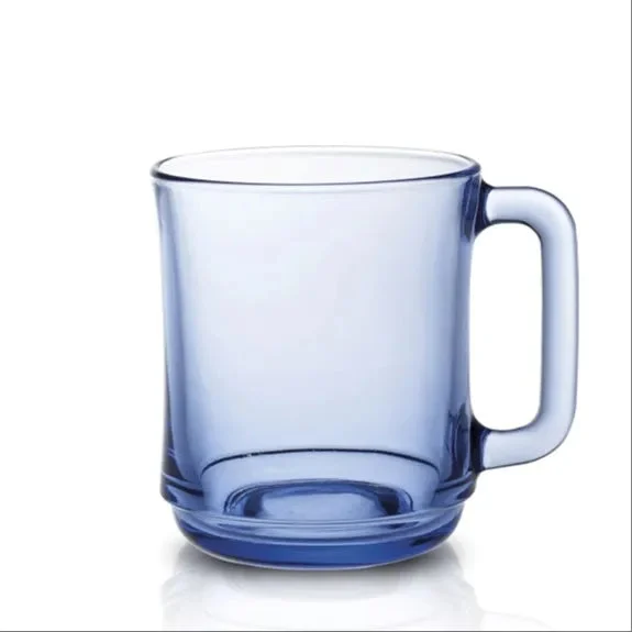 Duralex Lys Marine Stackable Mug 310 ml, Set of 6