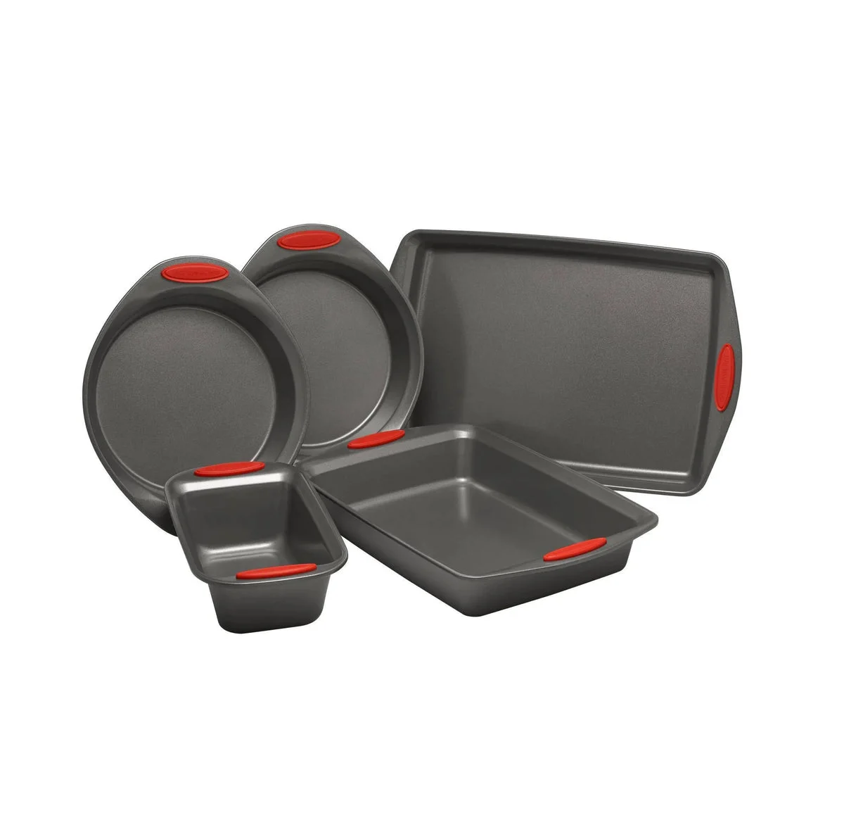 Rachael Ray Yum-O Nonstick Bakeware Red 5-Piece Set