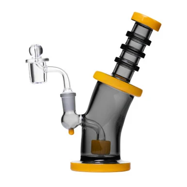 Human Grade 8" Bent Neck Dab Rig - Smoke Shop