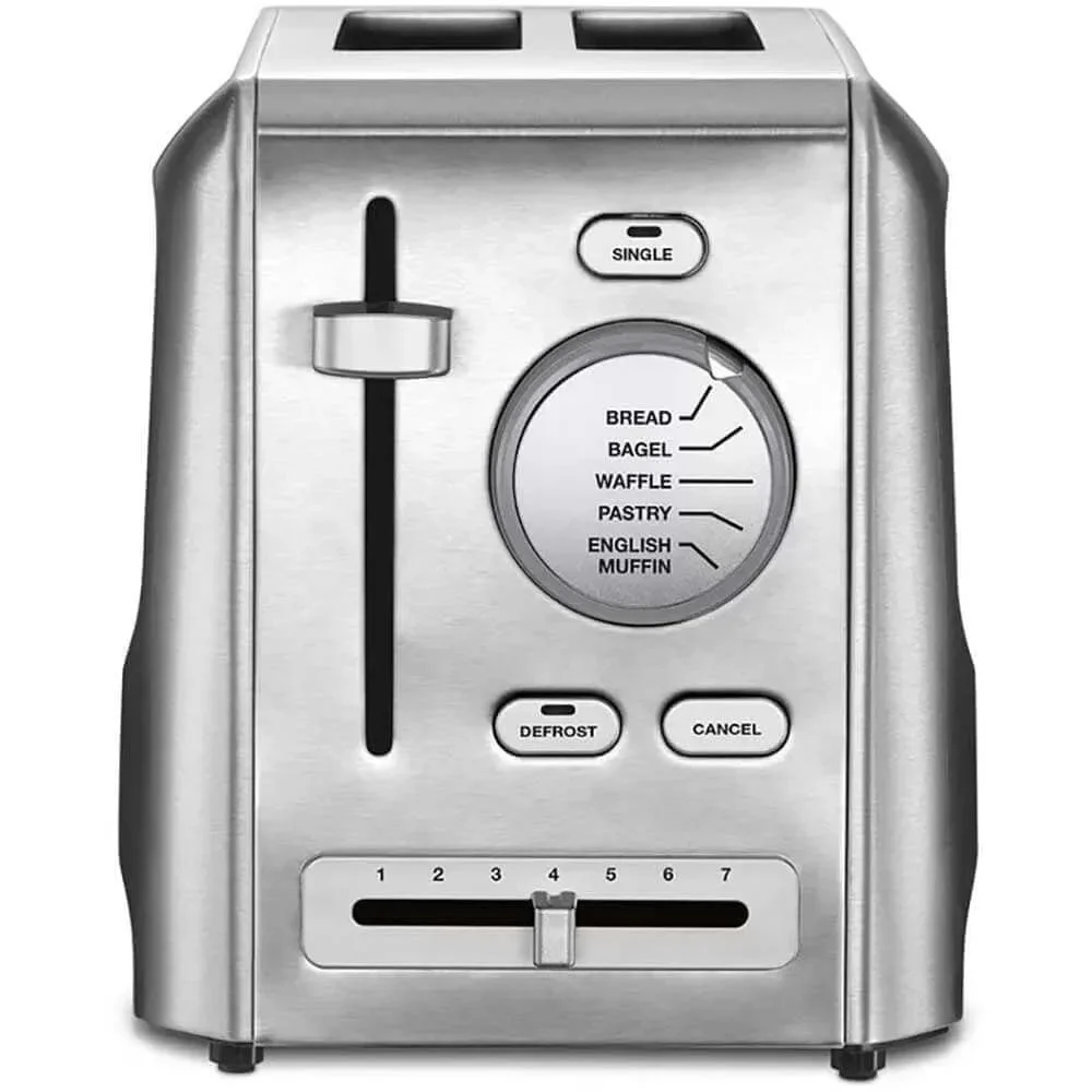 Cuisinart 2-Slice Stainless Steel Custom Select Toaster