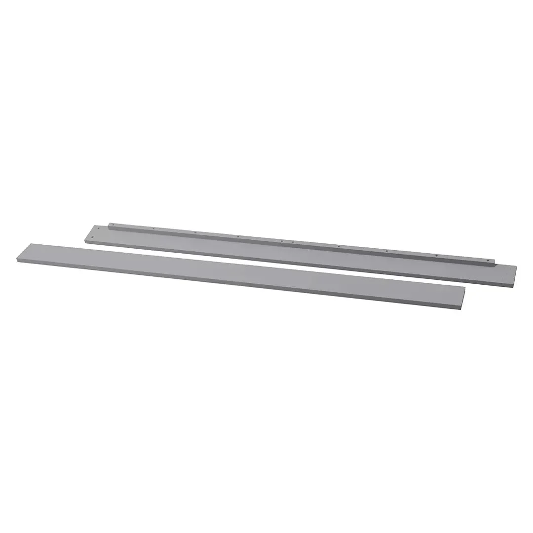 Davinci Hidden Hardware Twin/Full Size Bed Crib Conversion Kit - Grey Finish