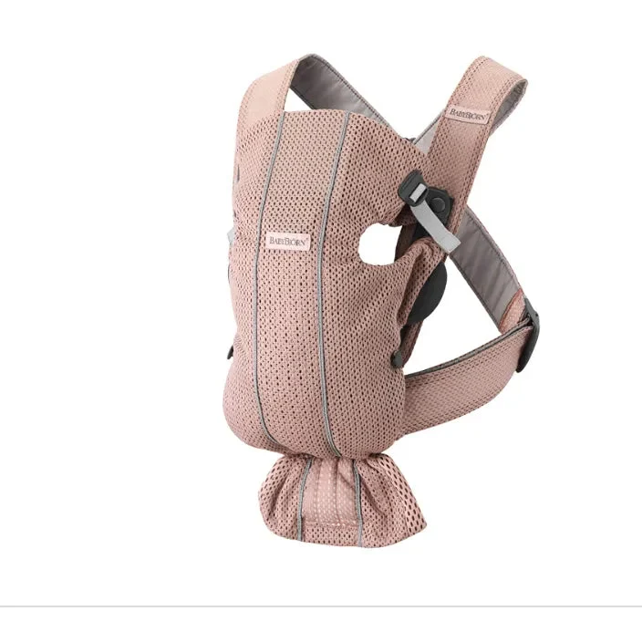 BabyBjörn Baby Carrier Mini, 3D Mesh - Dusty Pink (See Description)