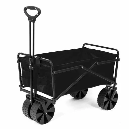 Seina Collapsible Steel Frame Folding Utility Beach Wagon