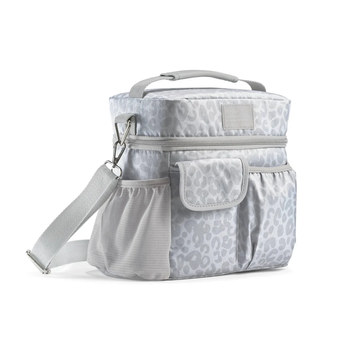 Fit & Fresh Insulated Lunch Kit - Feline Fine Stone Gray