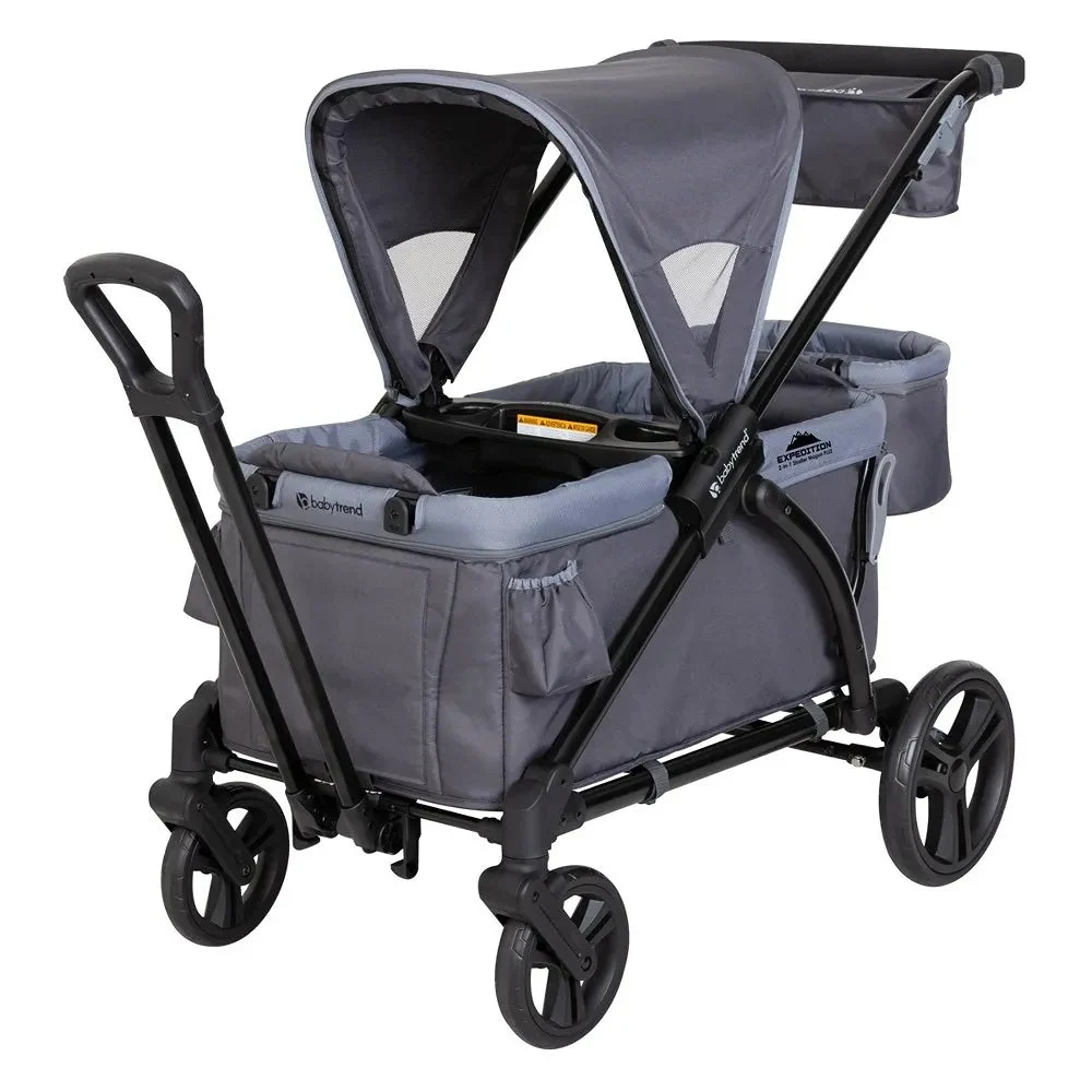 Baby Trend Expedition 2-in-1 Stroller Wagon Plus - Ultra Grey
