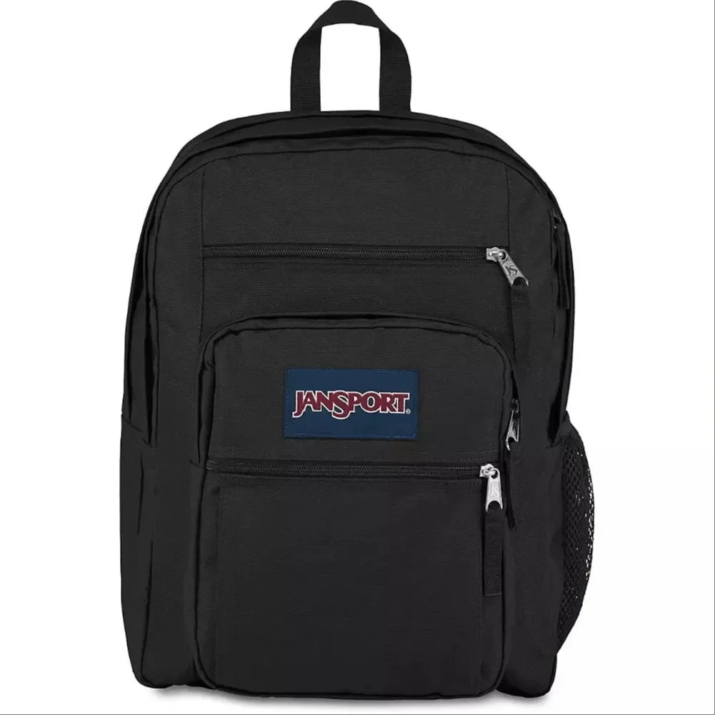 JanSport Big Student Backpack-School, Travel, or Work Bookbag-with 15-Inch-Laptop Compartment, Black,