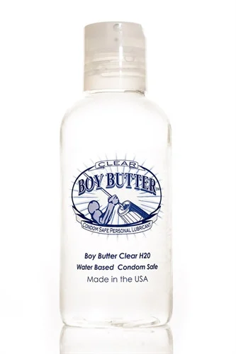Boy Butter Clear H2O 4 Oz - Adult Toys