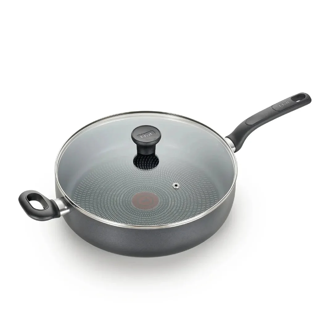 T-Fal Easy Care Nonstick Cookware, Jumbo Cooker, 5 Quart, Grey