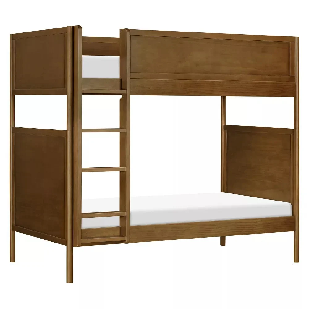 Babyletto Bondi Convertible Bunk Bed - Natural Walnut