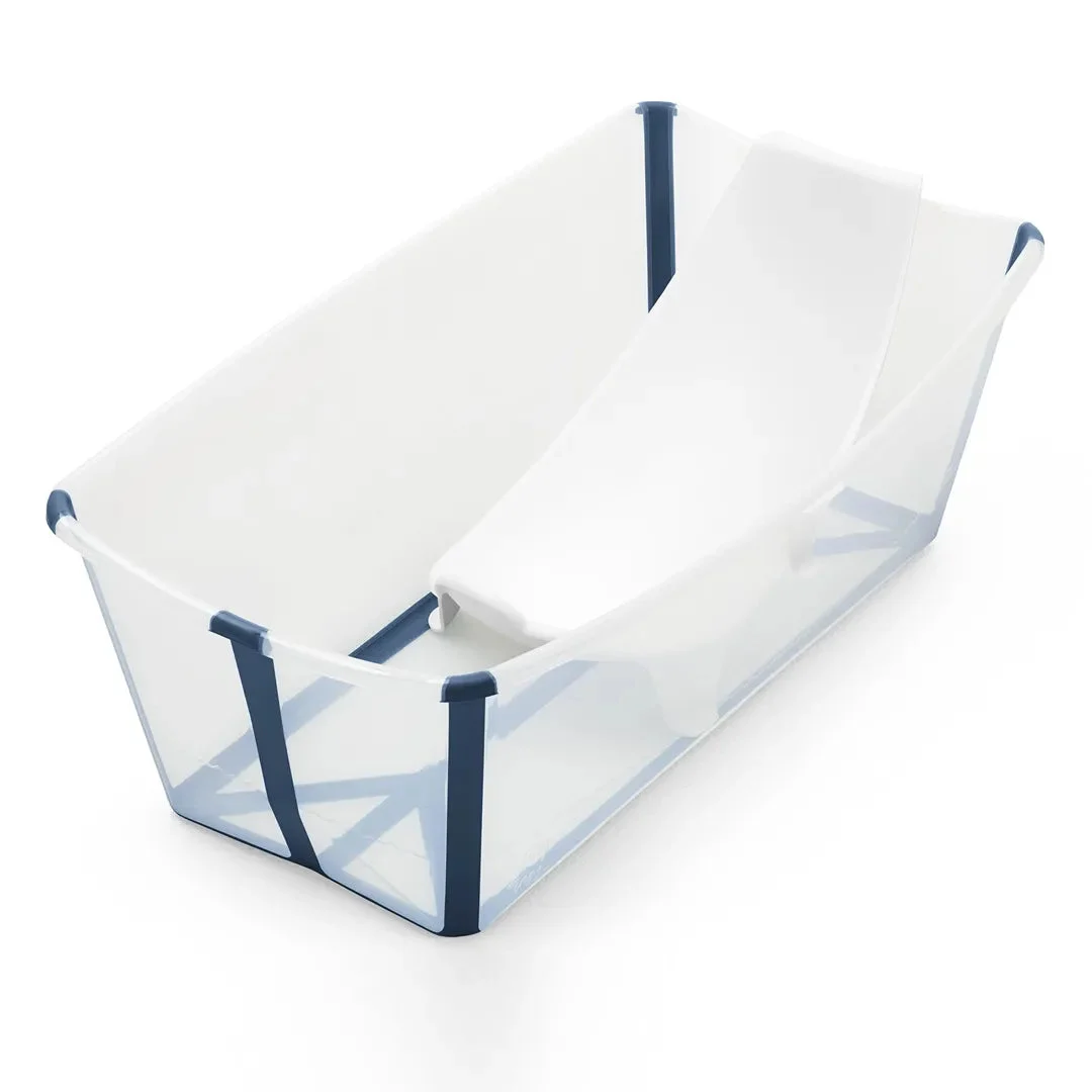 Stokke Flexi Bath Bundle - Transparent Blue (See Description)
