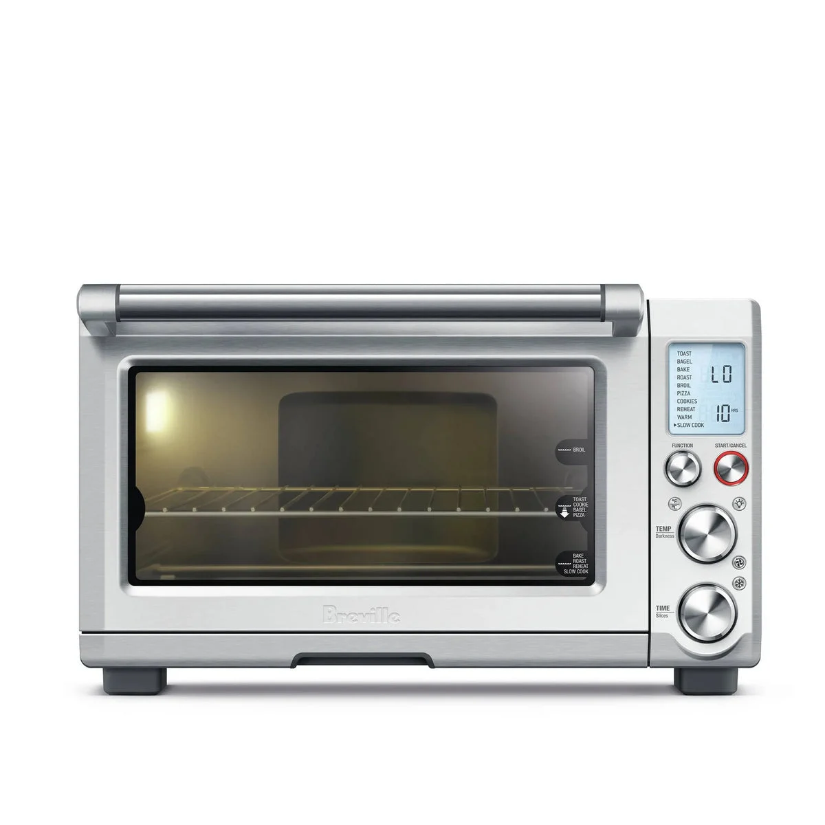 Breville Clad 1800W Smart Toaster Oven Pro - Stainless Steel BOV845BSS