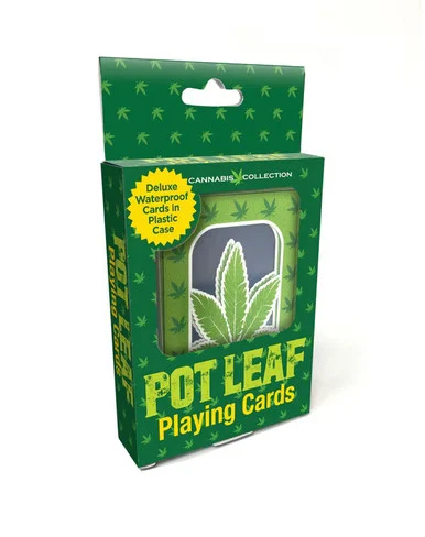 Pot Leaf Waterproof Playing Cards - Adult Toys