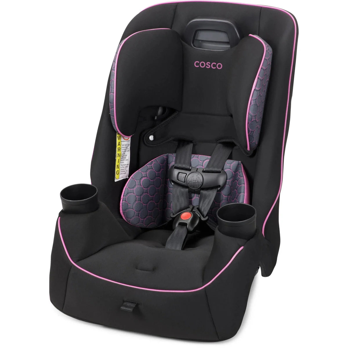 Cosco Kids Easy Elite Slim Car Seat - Pink Rings (See Description)