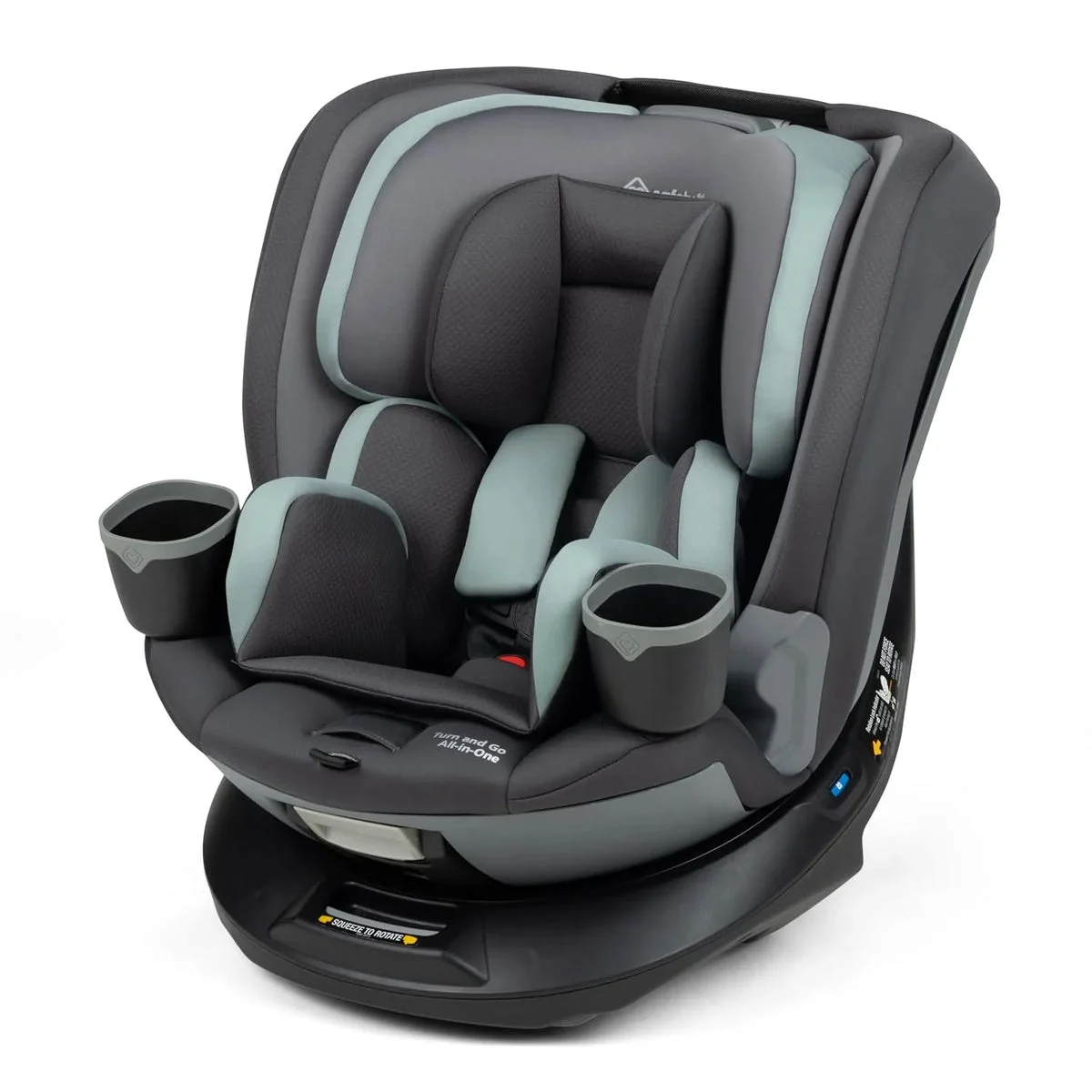 Safety 1st Turn and Go 360 ST Rotating All-in-One Convertible Car Seat - Seafoam Mist