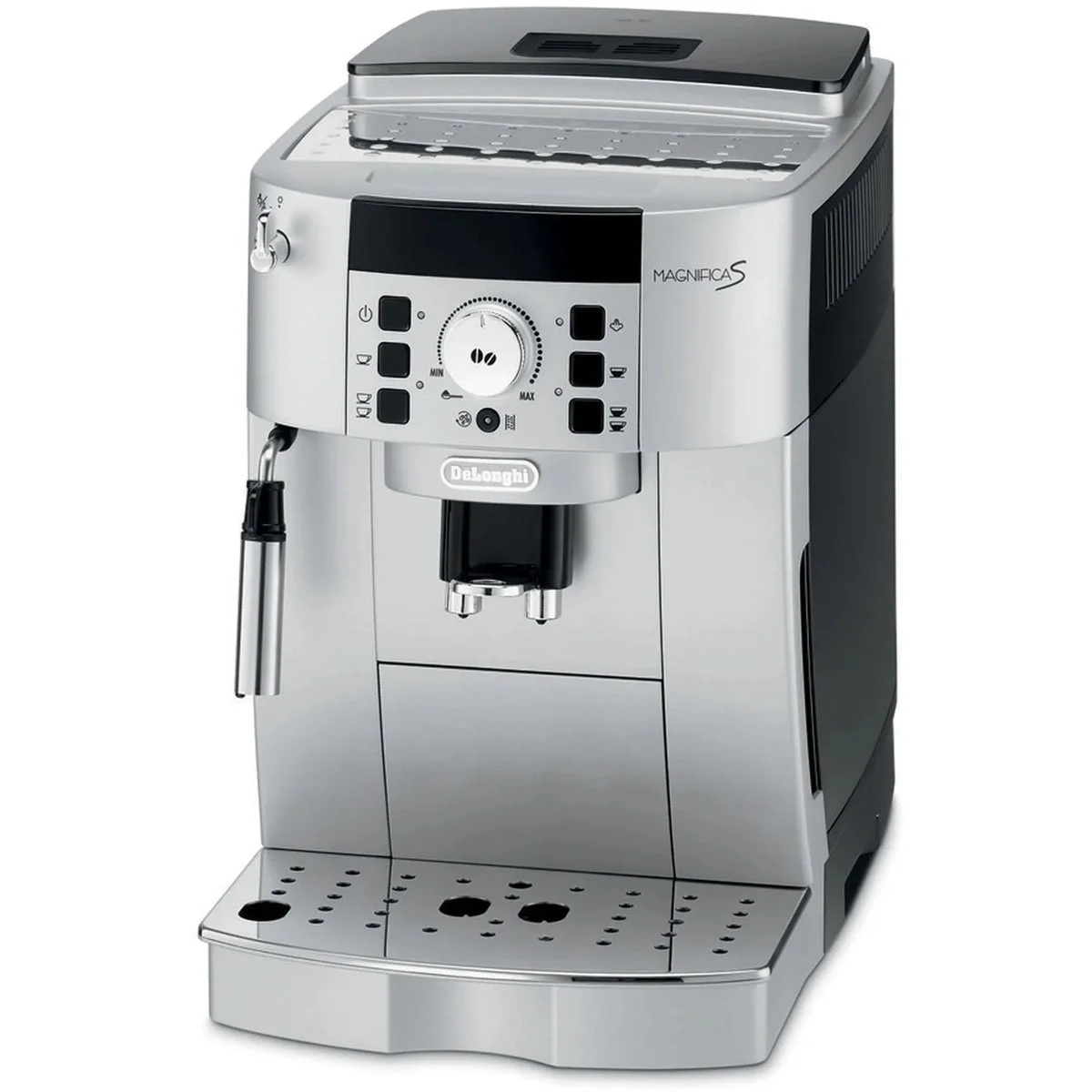 De'Longhi Compact Fully Automatic Espresso Machine - Silver and Black