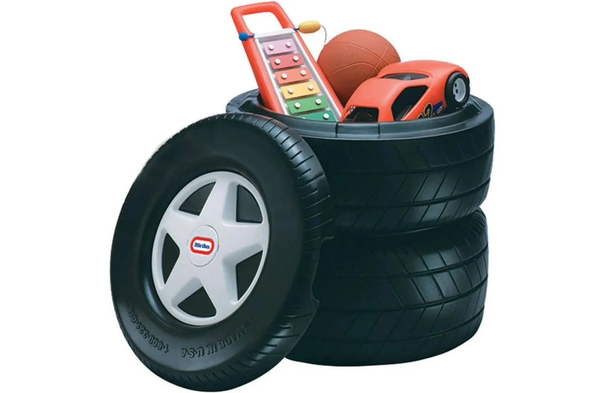 Little Tikes Like Tikes Classic Racing Tire Toy Chest