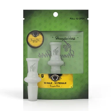 Honeybee Herb Glass Adapters - Smoke Shop