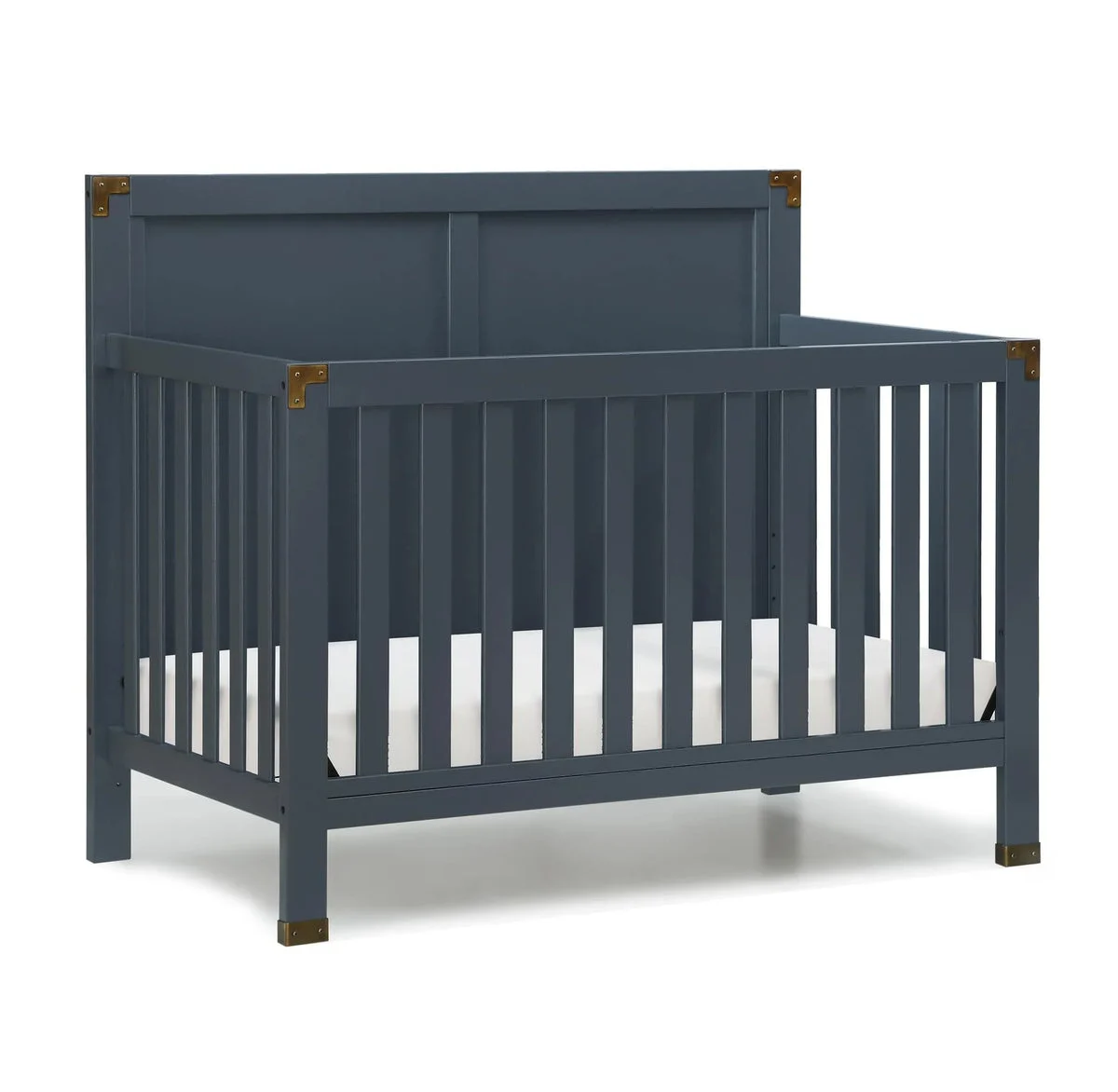Baby Relax Miles 5-in-1 Convertible Crib - Navy