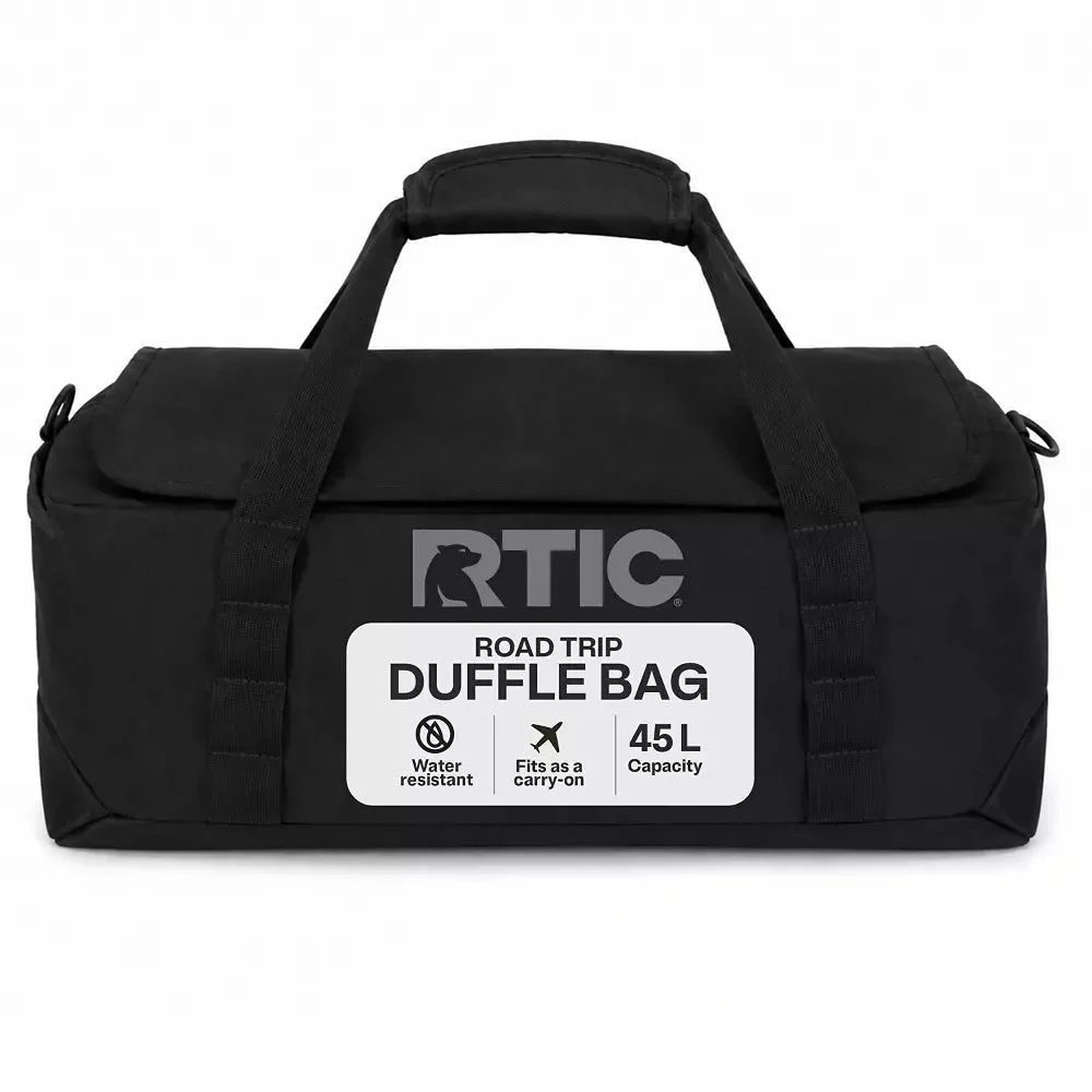RTIC Outdoors Medium Carry On Structured Collapsible Duffel Bag - Black