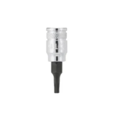 Titan 66915 Torx Bit Socket, 1/4" Drive, T15, Chrome