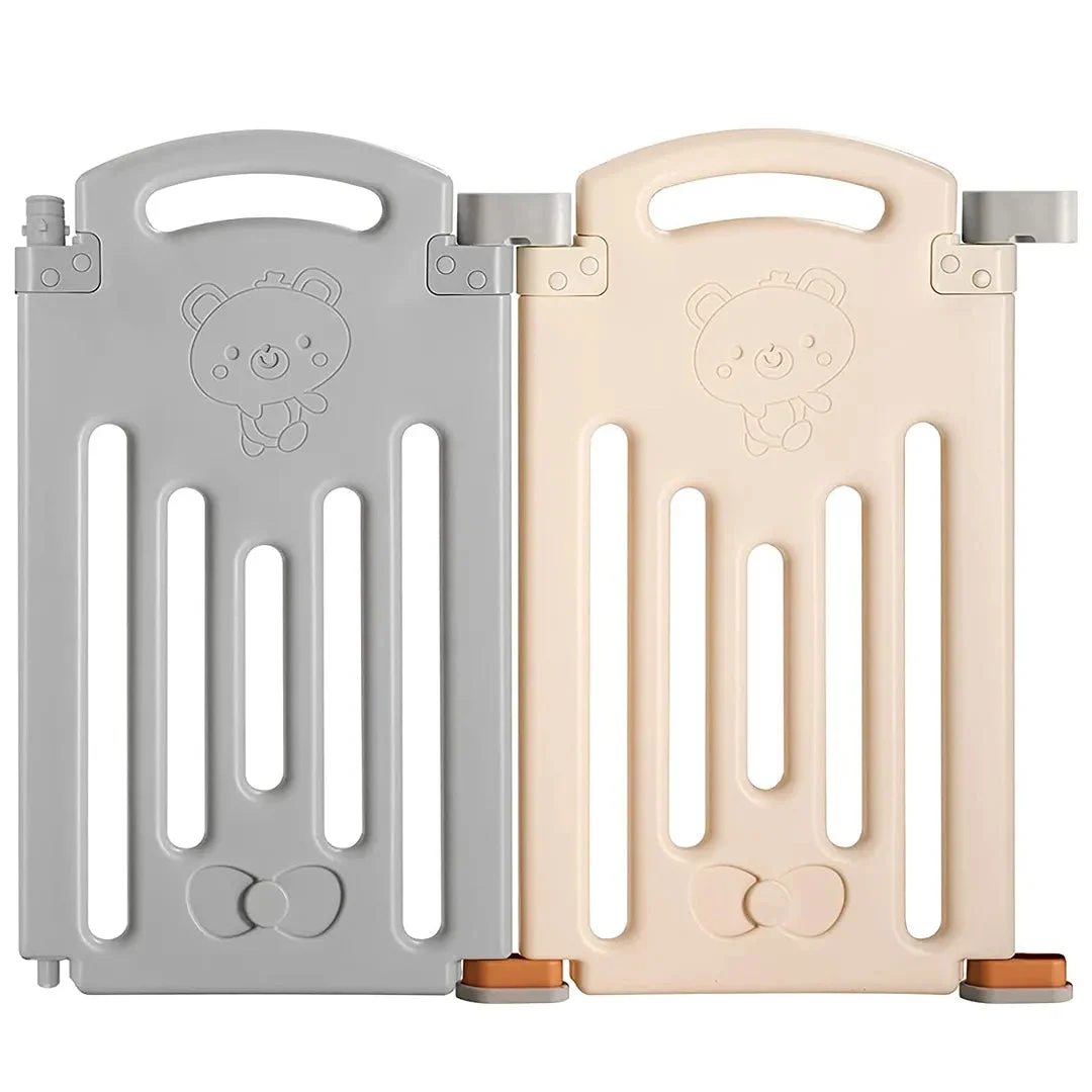 UANLAUO Foldable Baby Playpen - Off-White