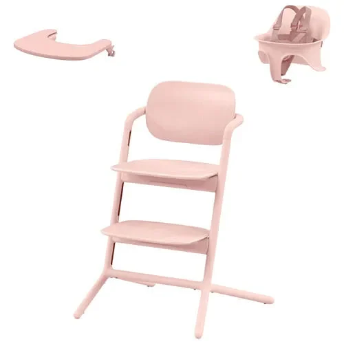 Cybex LEMO 2 High Chair 3-in-1 Set - Pearl Pink