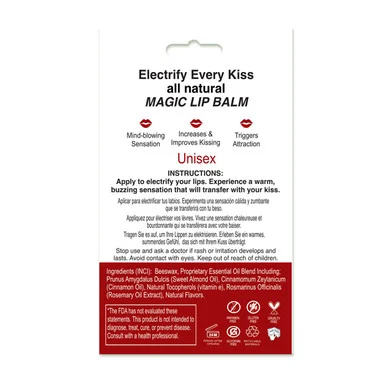 X on the Lips With Pheromones Cherry - Adult Toys