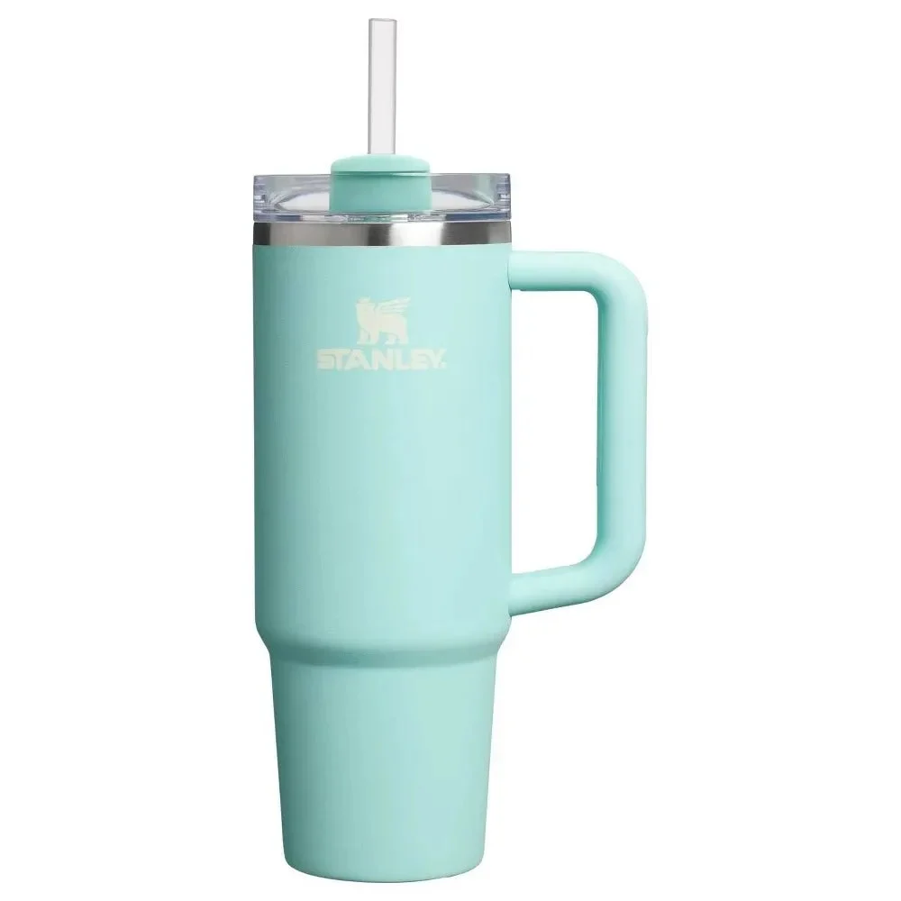 Unbranded/Generic Stanley 30 Oz Stainless Steel H2.0 Flowstate Quencher Tumbler Mint Julep