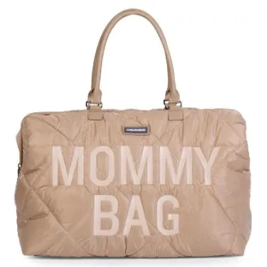 Beaba Childhome Mommy Bag - Sporty Puffered Beige