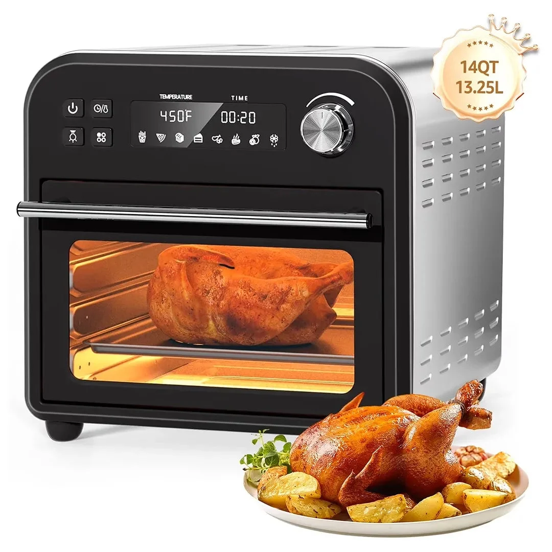 Fatabeta Multifunctional Digital Air Fryer Oven - Black