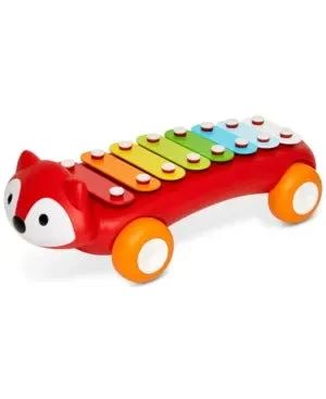 Skip Hop Explore & More Musical Toy Xylophone Fox: Metal, Memory Skills, Gross Motor Skills