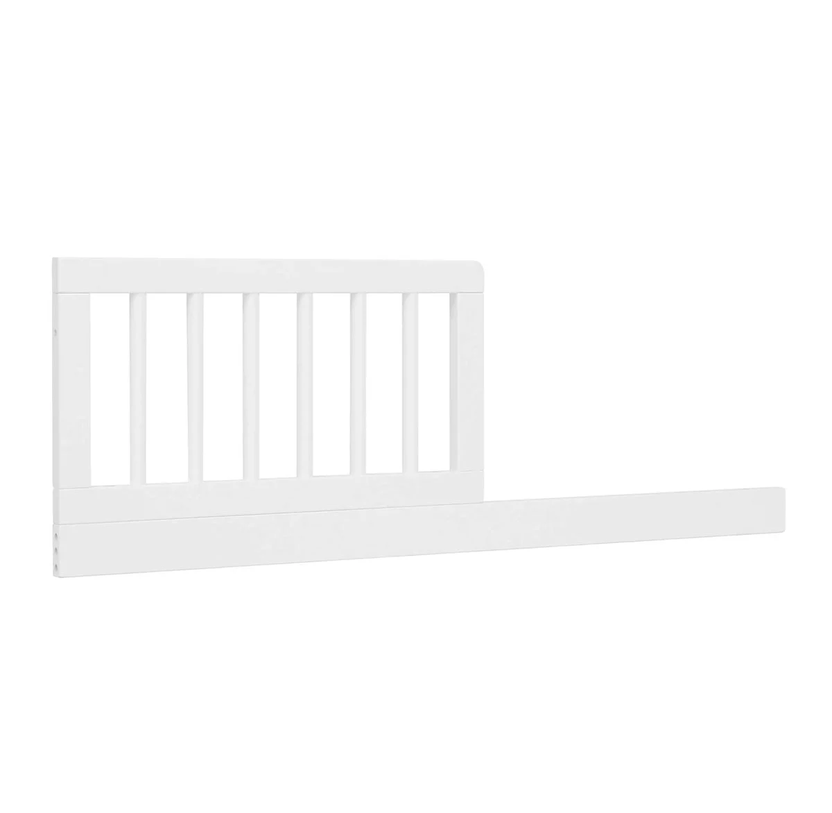 Delta Children Daybed/Toddler Guardrail Kit W202725 - Greenguard Gold Certified - Bianca White