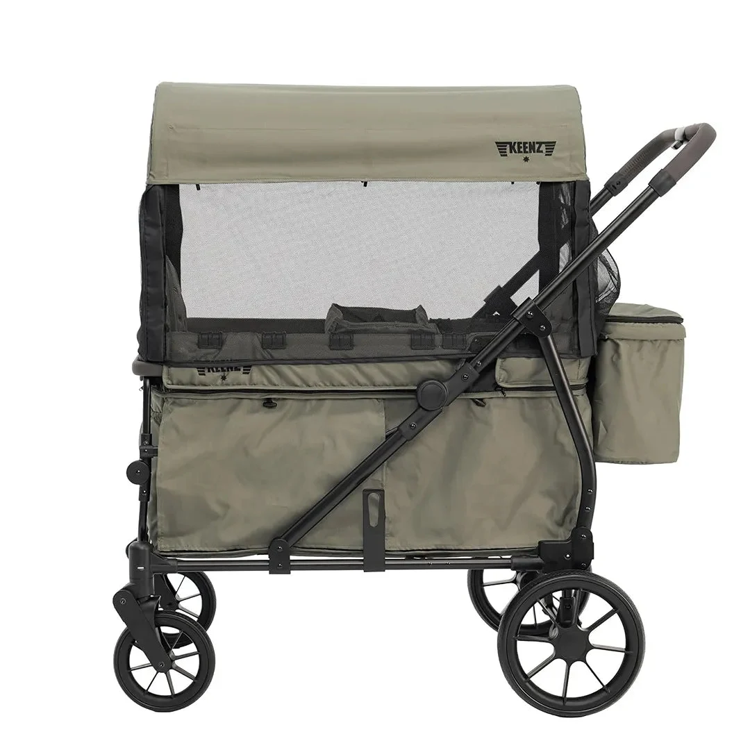 Keenz Viva Stroller Wagon 4-Passenger - Green
