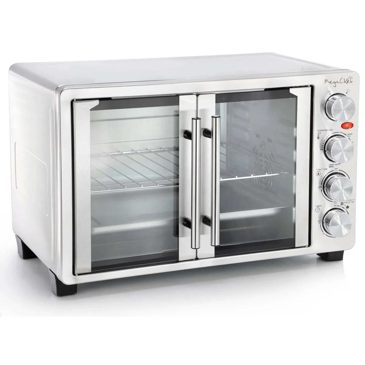 Megachef 30L French Door Multi-Function Electric Toaster Oven (See Description)