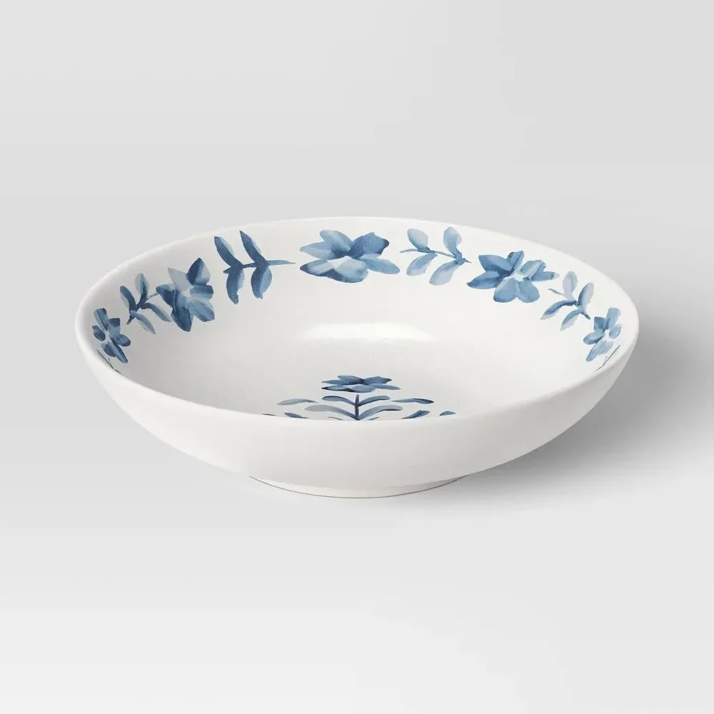 Threshold Serving Bowl - Blue Floral
