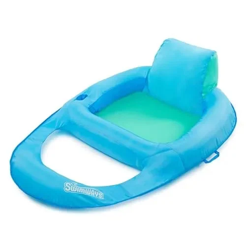Swim Ways Premium Recliner Pool Lounger - White